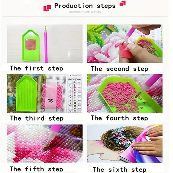 Geisha diamond art - Picture 5 of 8